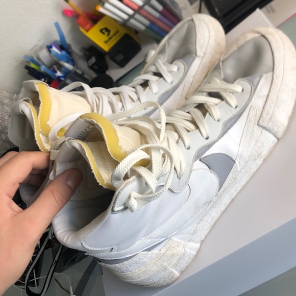 Nike Blazer Mid sacai White Grey main image 5